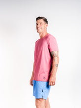Luxury Modal Crew Neck Tee - Pink Punch